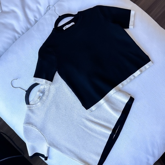 Zara Knit Top Bundle - M - Picture 1 of 7